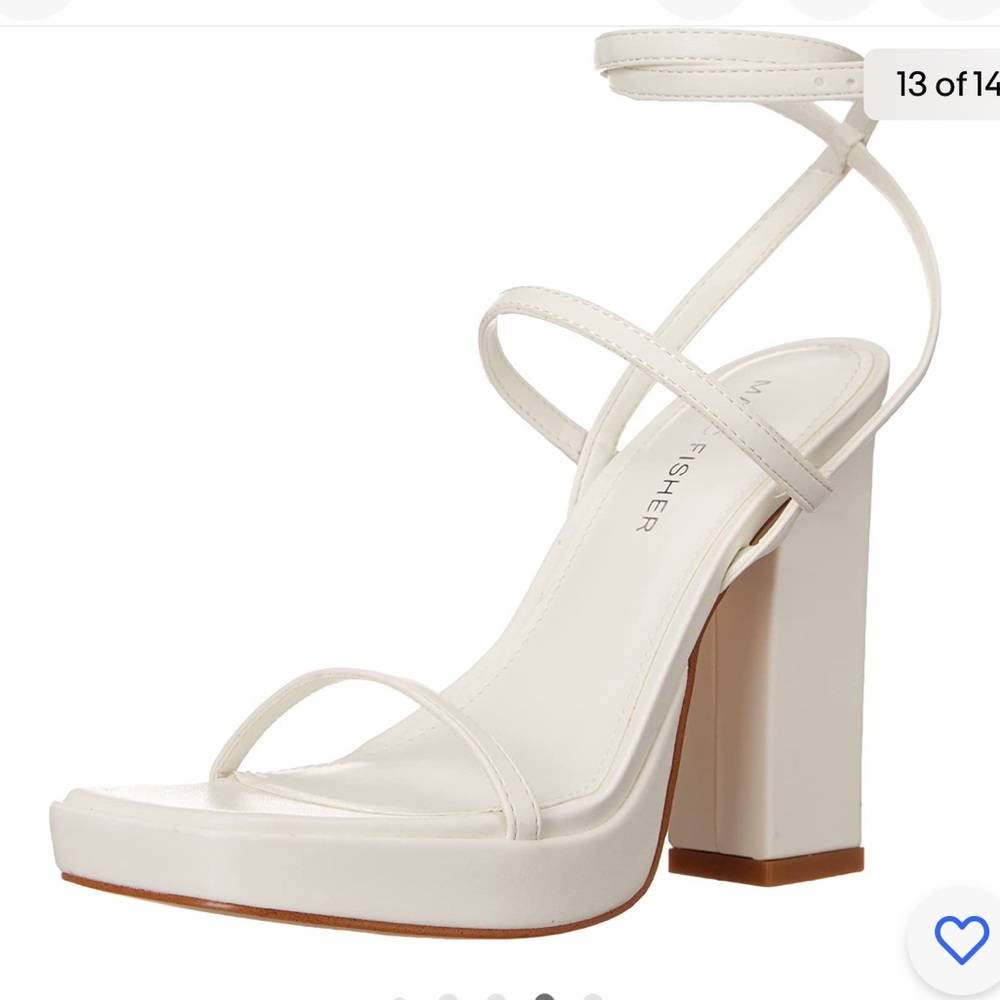 NEW MARC FISHER ACRES HEELS IN WHITE - SOLD OUT ONLINE